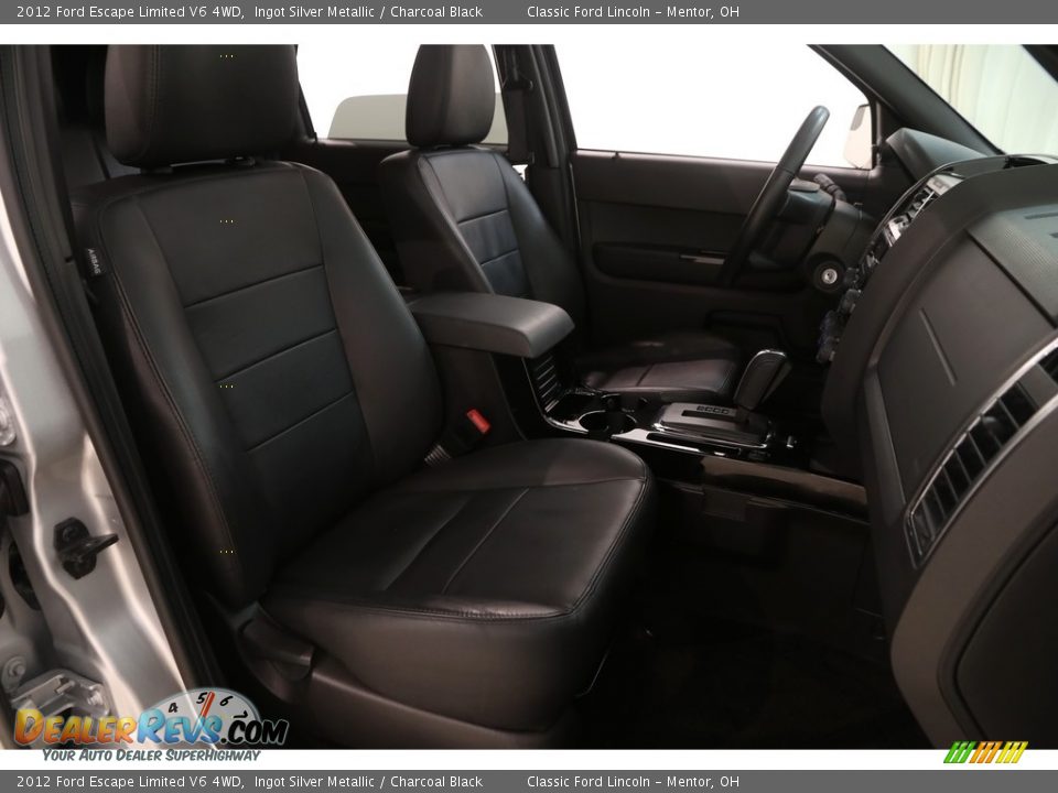 2012 Ford Escape Limited V6 4WD Ingot Silver Metallic / Charcoal Black Photo #14