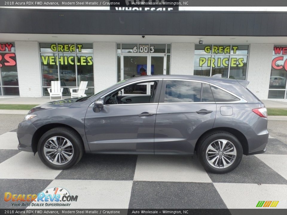 2018 Acura RDX FWD Advance Modern Steel Metallic / Graystone Photo #1