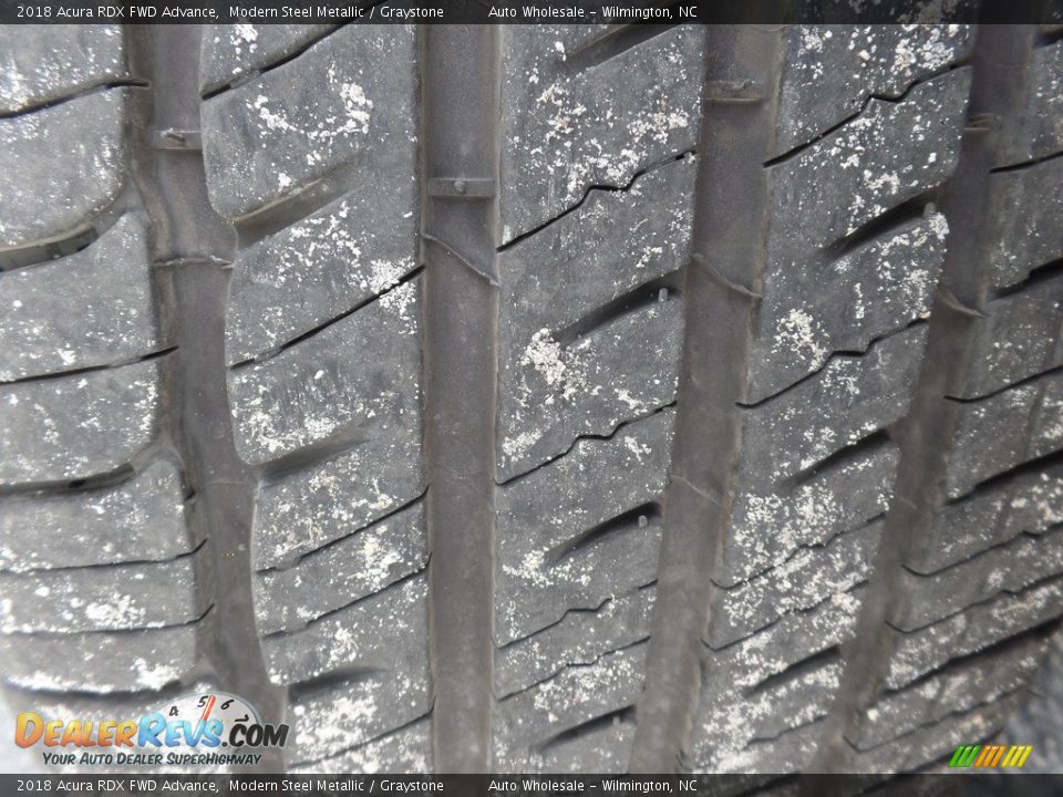 2018 Acura RDX FWD Advance Modern Steel Metallic / Graystone Photo #9