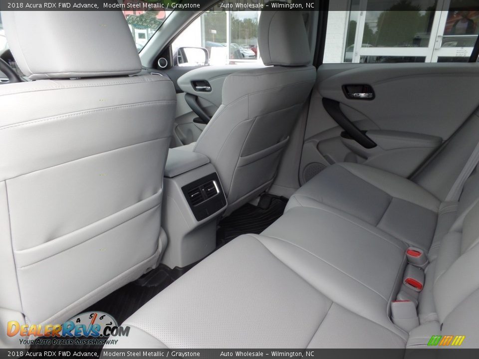 2018 Acura RDX FWD Advance Modern Steel Metallic / Graystone Photo #12