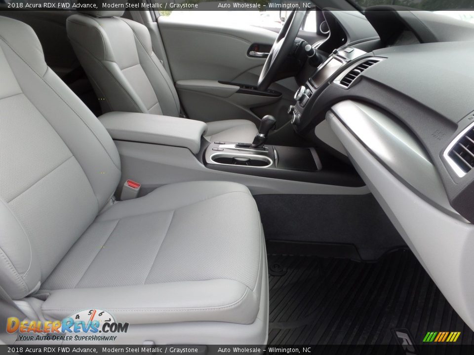 2018 Acura RDX FWD Advance Modern Steel Metallic / Graystone Photo #13