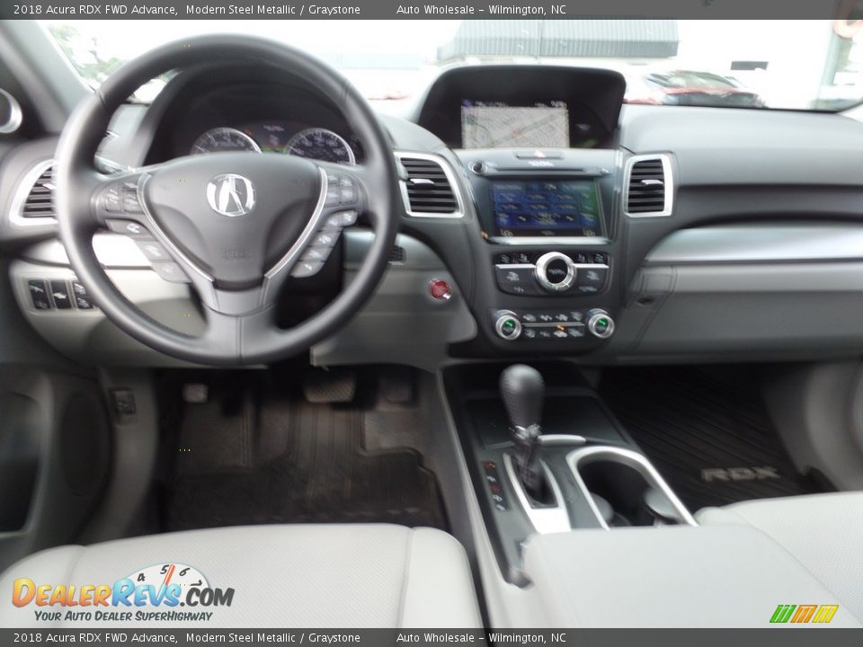 2018 Acura RDX FWD Advance Modern Steel Metallic / Graystone Photo #15