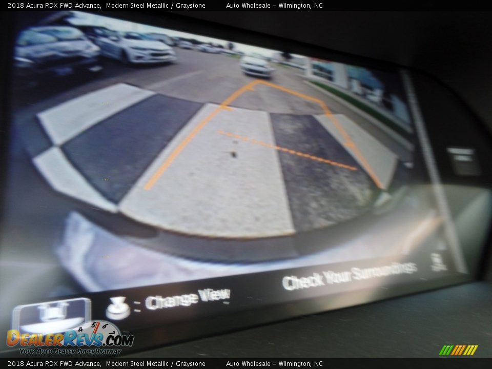 2018 Acura RDX FWD Advance Modern Steel Metallic / Graystone Photo #18