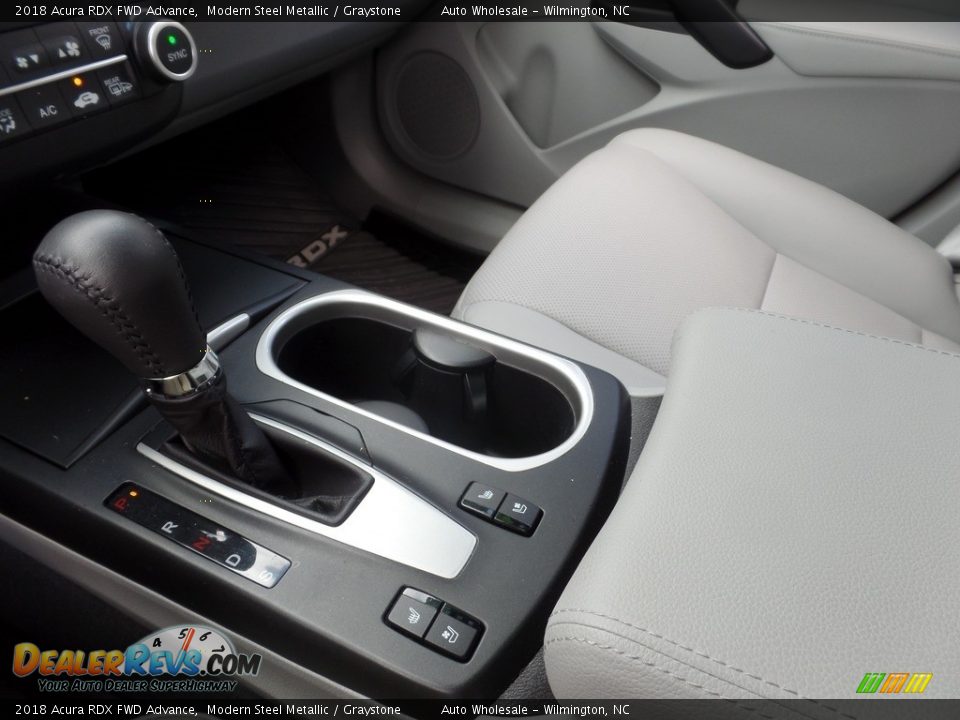 2018 Acura RDX FWD Advance Modern Steel Metallic / Graystone Photo #19