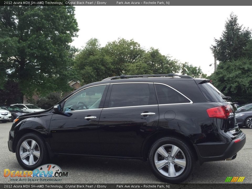 2012 Acura MDX SH-AWD Technology Crystal Black Pearl / Ebony Photo #5