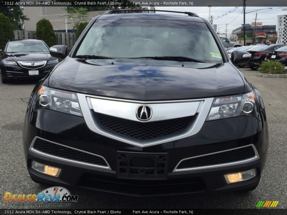 2012 Acura MDX SH-AWD Technology Crystal Black Pearl / Ebony Photo #8