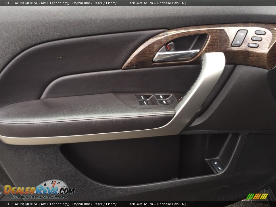 2012 Acura MDX SH-AWD Technology Crystal Black Pearl / Ebony Photo #9