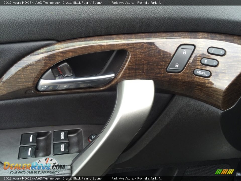 2012 Acura MDX SH-AWD Technology Crystal Black Pearl / Ebony Photo #10