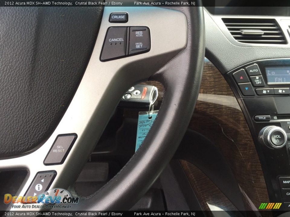 2012 Acura MDX SH-AWD Technology Crystal Black Pearl / Ebony Photo #20