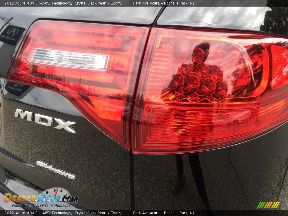 2012 Acura MDX SH-AWD Technology Crystal Black Pearl / Ebony Photo #23
