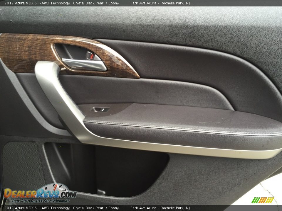 2012 Acura MDX SH-AWD Technology Crystal Black Pearl / Ebony Photo #24
