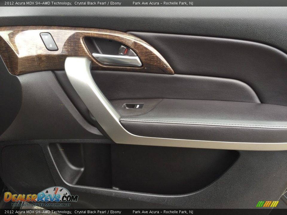 2012 Acura MDX SH-AWD Technology Crystal Black Pearl / Ebony Photo #26