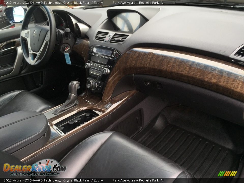 2012 Acura MDX SH-AWD Technology Crystal Black Pearl / Ebony Photo #27