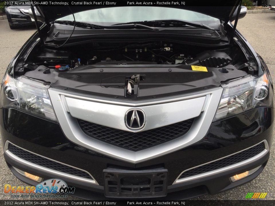 2012 Acura MDX SH-AWD Technology Crystal Black Pearl / Ebony Photo #29