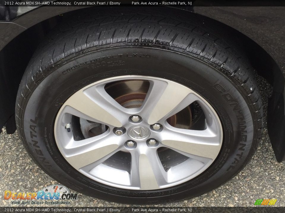 2012 Acura MDX SH-AWD Technology Crystal Black Pearl / Ebony Photo #31