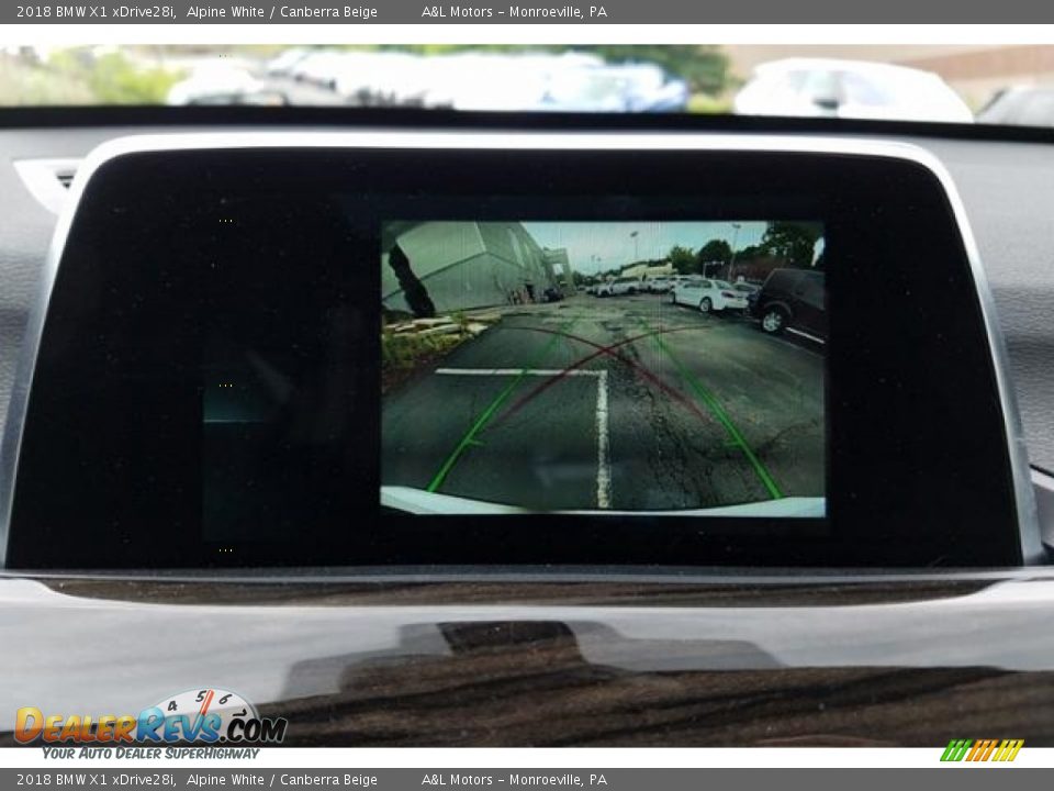 2018 BMW X1 xDrive28i Alpine White / Canberra Beige Photo #11