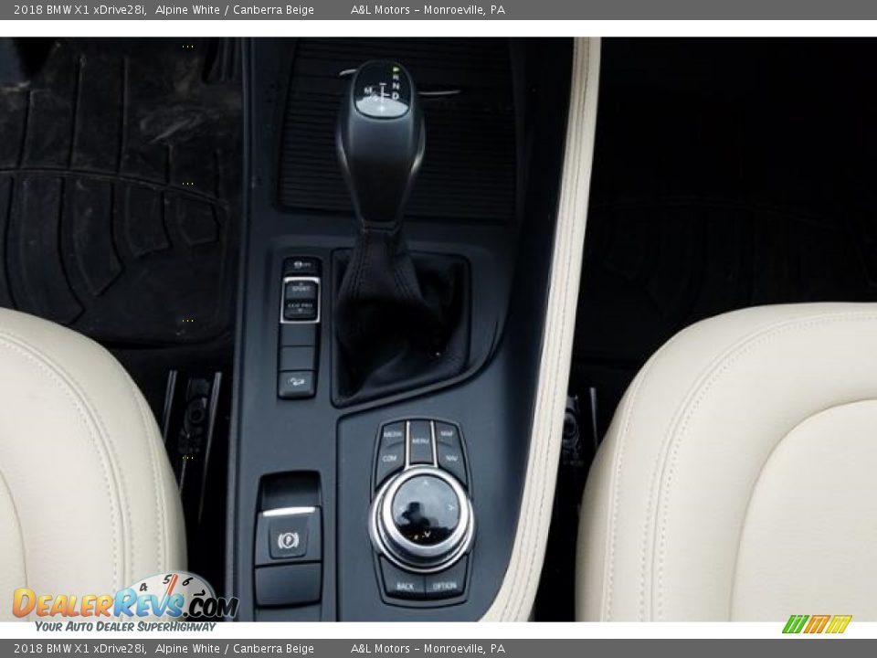 2018 BMW X1 xDrive28i Alpine White / Canberra Beige Photo #13