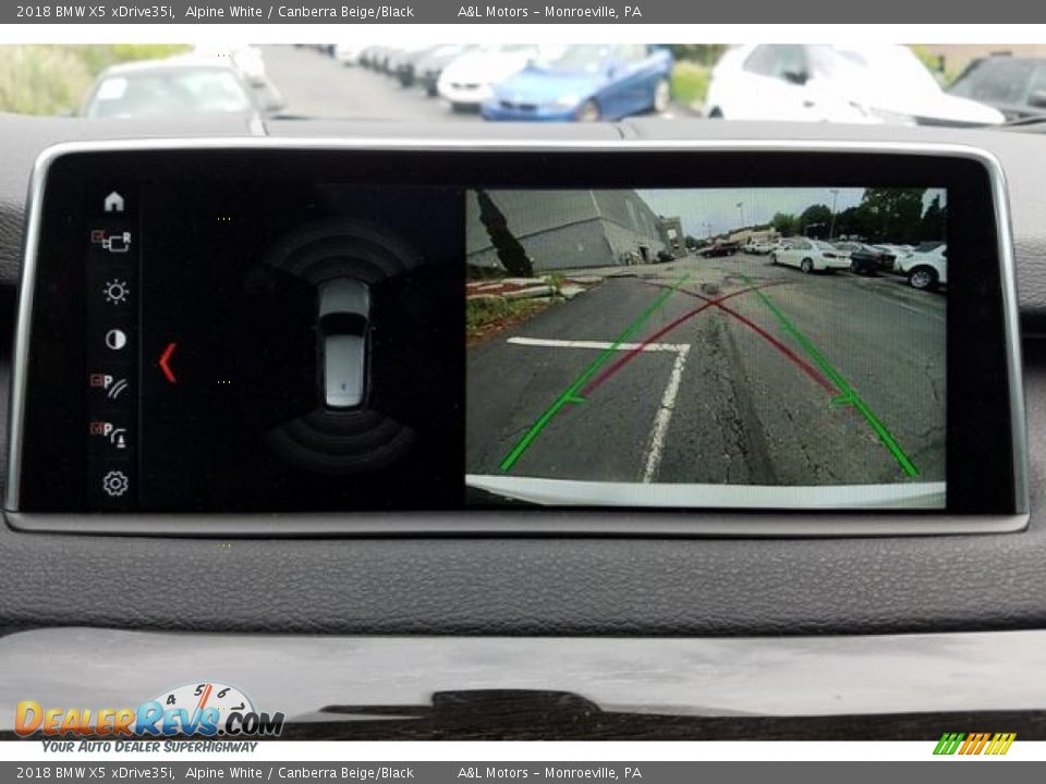 2018 BMW X5 xDrive35i Alpine White / Canberra Beige/Black Photo #11