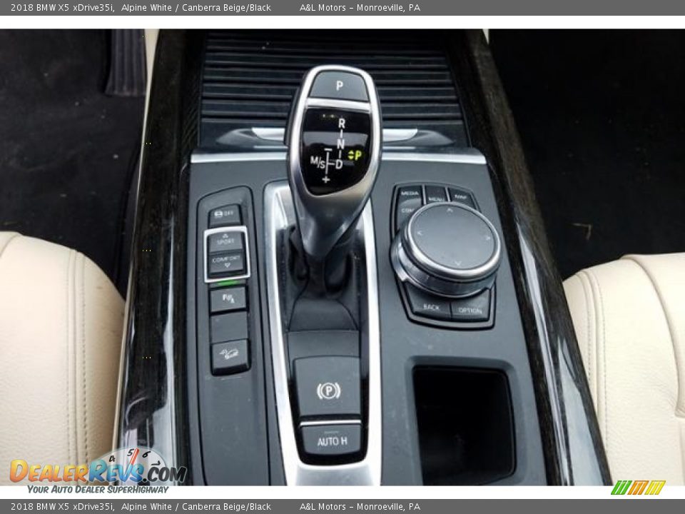 2018 BMW X5 xDrive35i Alpine White / Canberra Beige/Black Photo #13