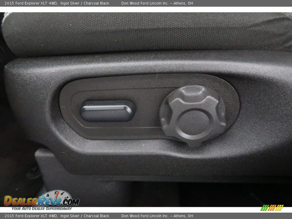 2015 Ford Explorer XLT 4WD Ingot Silver / Charcoal Black Photo #5