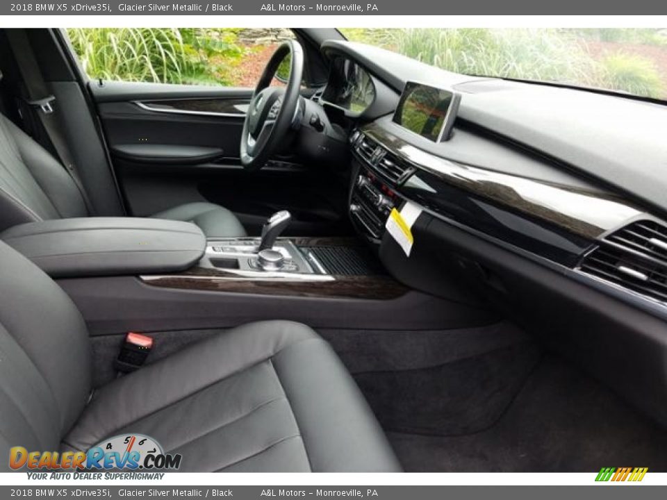 2018 BMW X5 xDrive35i Glacier Silver Metallic / Black Photo #3