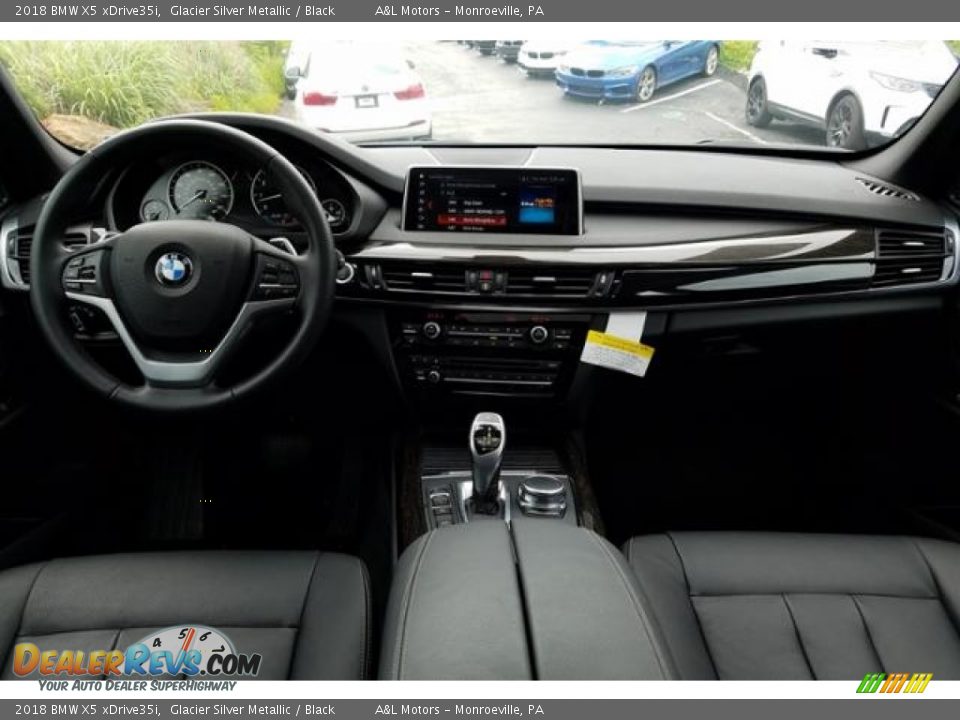 2018 BMW X5 xDrive35i Glacier Silver Metallic / Black Photo #4