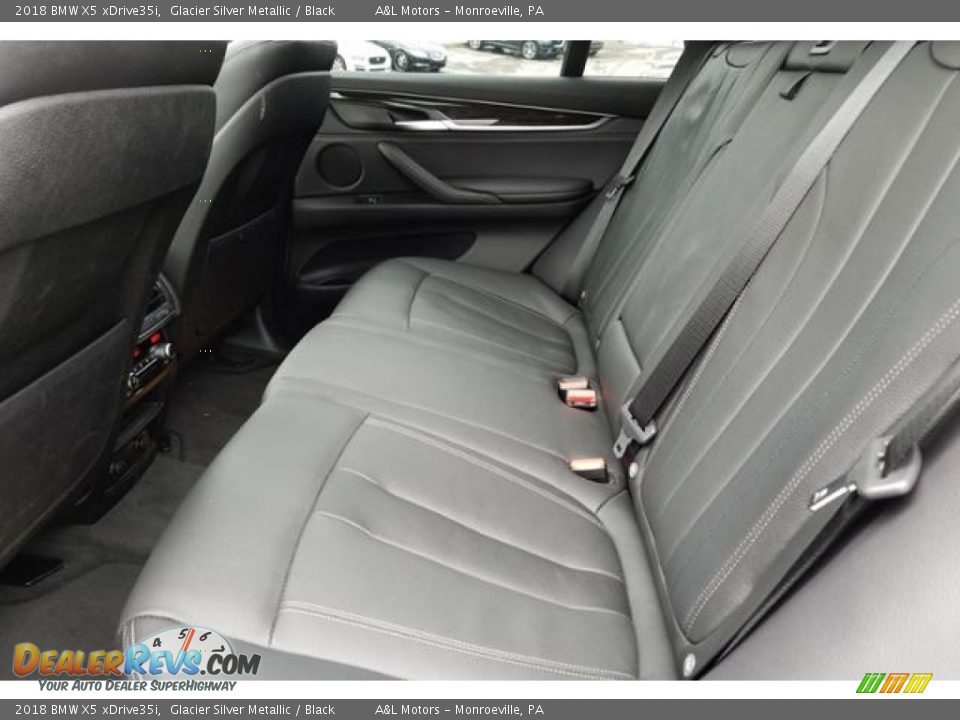 2018 BMW X5 xDrive35i Glacier Silver Metallic / Black Photo #5