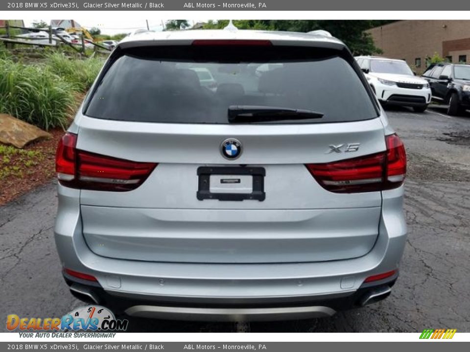 2018 BMW X5 xDrive35i Glacier Silver Metallic / Black Photo #7