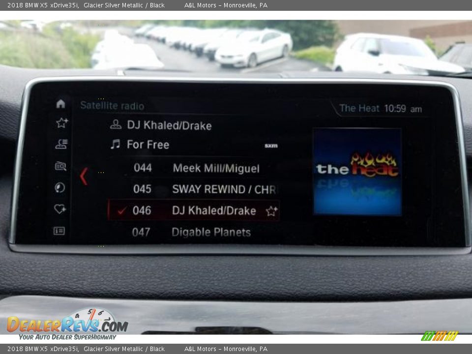 2018 BMW X5 xDrive35i Glacier Silver Metallic / Black Photo #10