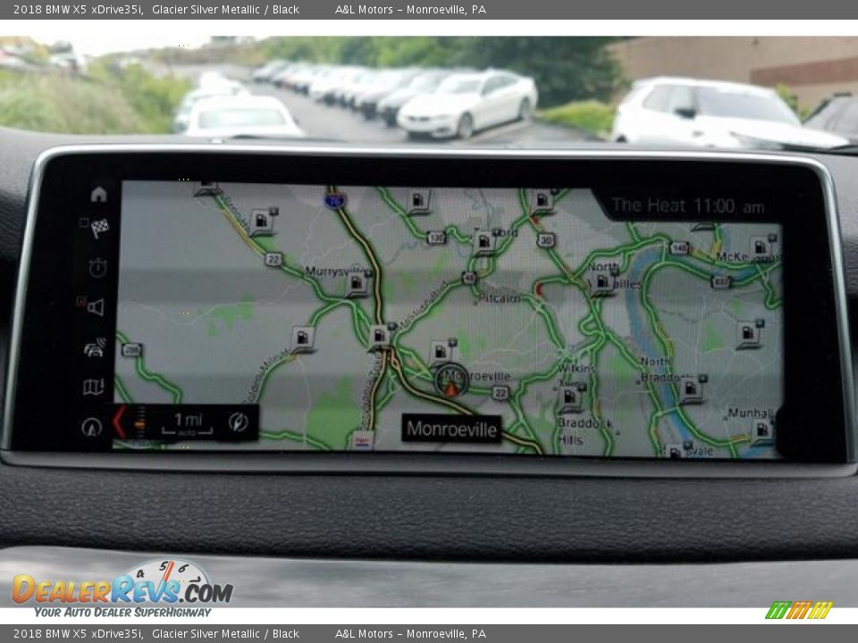 2018 BMW X5 xDrive35i Glacier Silver Metallic / Black Photo #11