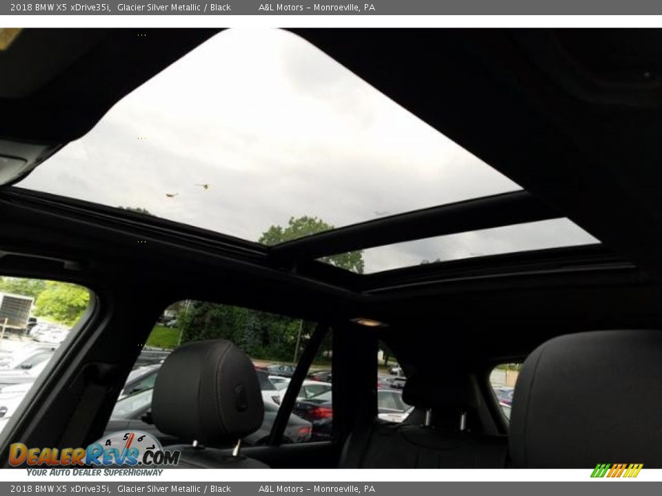 2018 BMW X5 xDrive35i Glacier Silver Metallic / Black Photo #16
