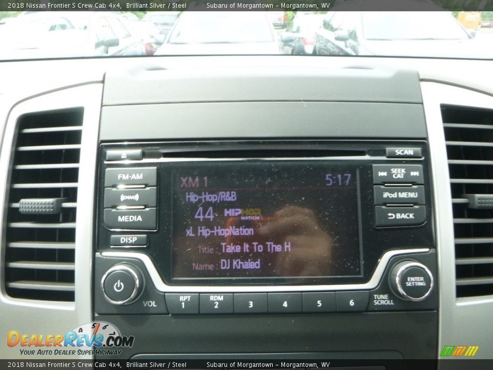 2018 Nissan Frontier S Crew Cab 4x4 Brilliant Silver / Steel Photo #16