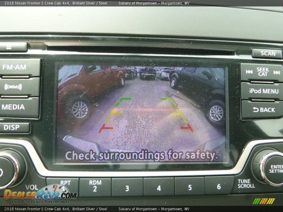 2018 Nissan Frontier S Crew Cab 4x4 Brilliant Silver / Steel Photo #17