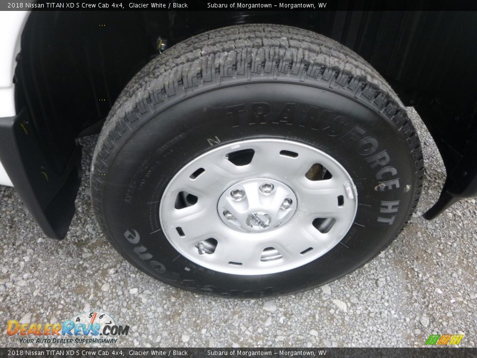 2018 Nissan TITAN XD S Crew Cab 4x4 Glacier White / Black Photo #2