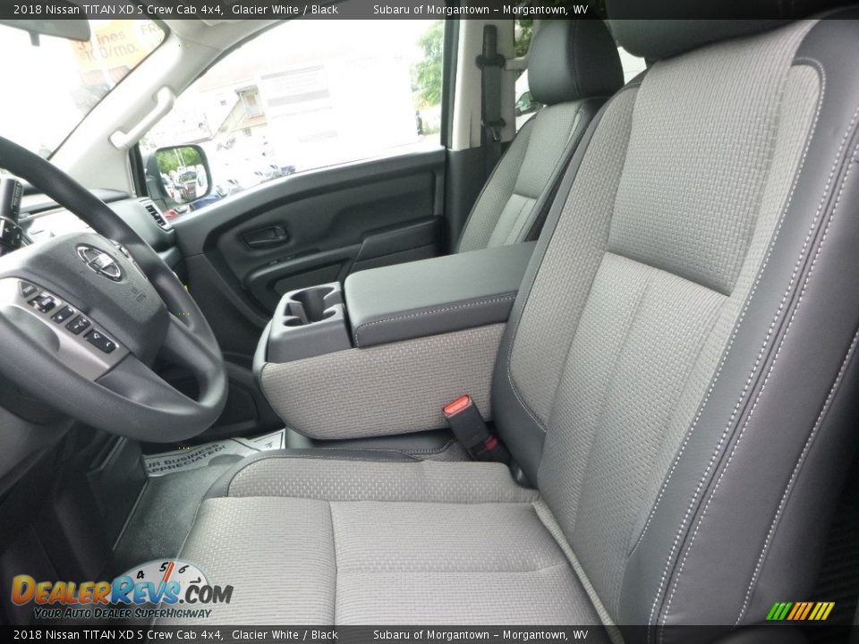 2018 Nissan TITAN XD S Crew Cab 4x4 Glacier White / Black Photo #14