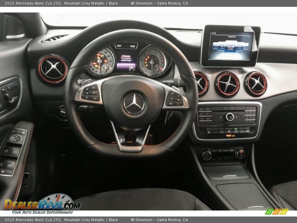 2015 Mercedes-Benz CLA 250 Mountain Grey Metallic / Black Photo #4