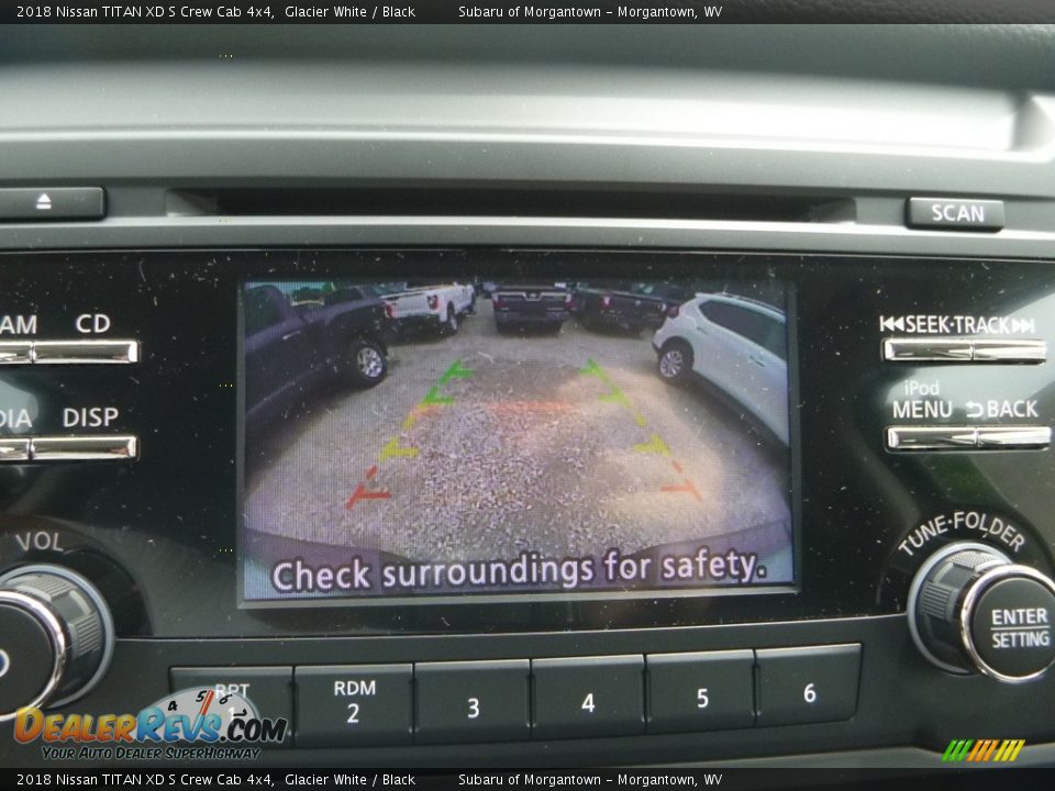 2018 Nissan TITAN XD S Crew Cab 4x4 Glacier White / Black Photo #17