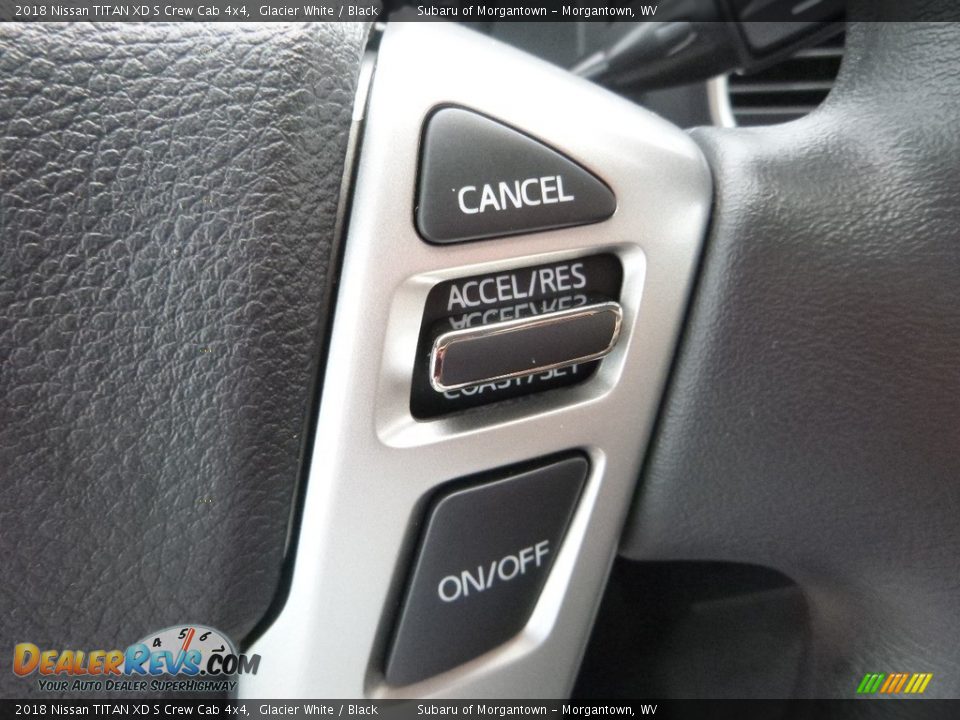 2018 Nissan TITAN XD S Crew Cab 4x4 Glacier White / Black Photo #18