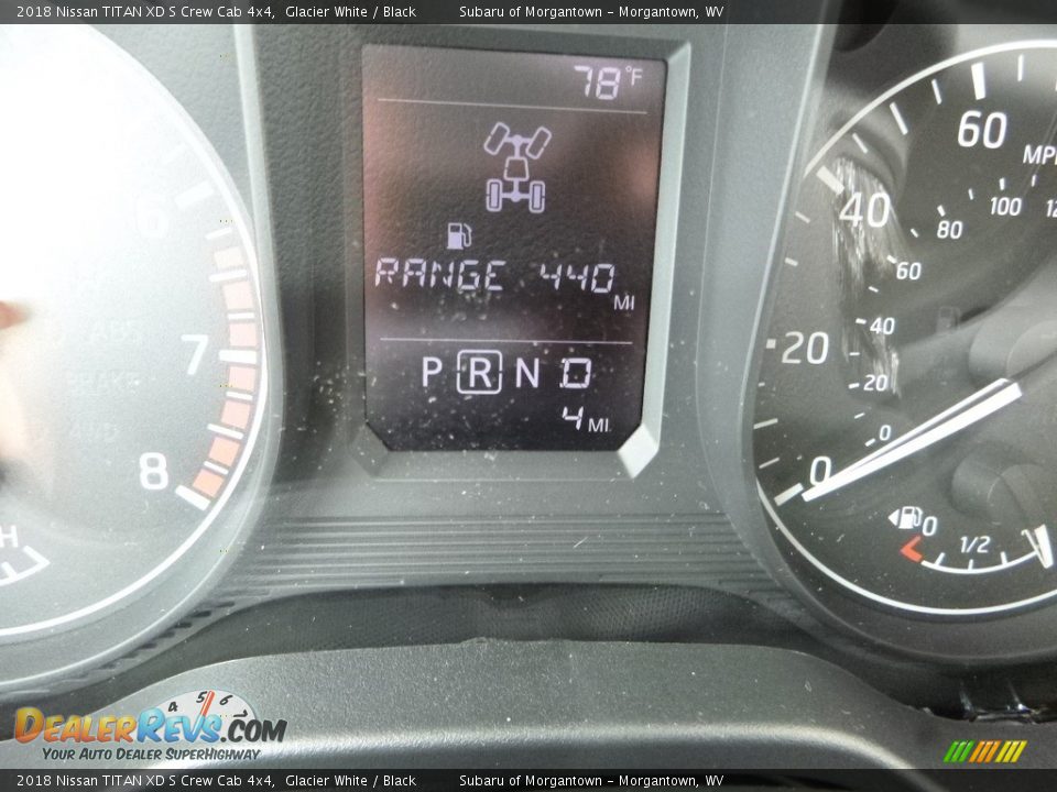 2018 Nissan TITAN XD S Crew Cab 4x4 Glacier White / Black Photo #20
