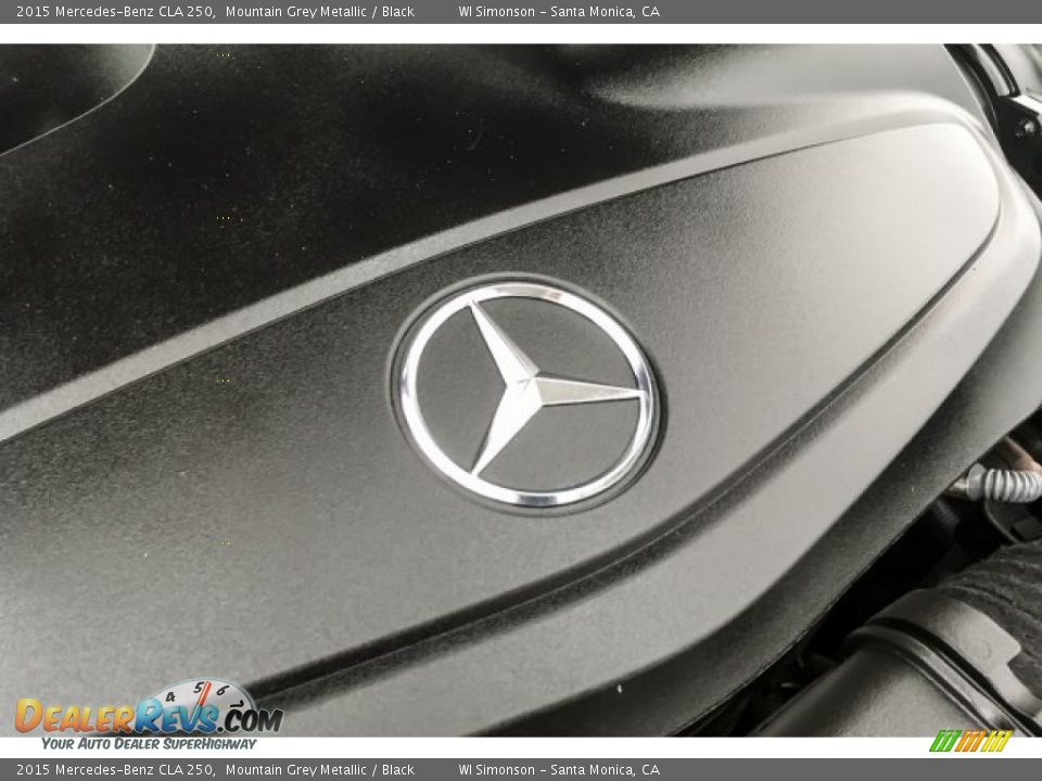 2015 Mercedes-Benz CLA 250 Mountain Grey Metallic / Black Photo #29