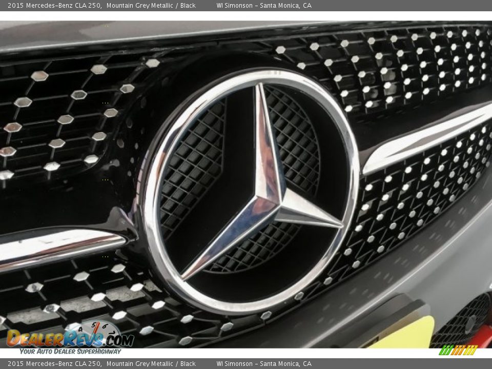 2015 Mercedes-Benz CLA 250 Mountain Grey Metallic / Black Photo #30