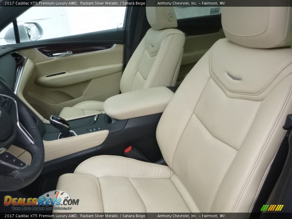 2017 Cadillac XT5 Premium Luxury AWD Radiant Silver Metallic / Sahara Beige Photo #13