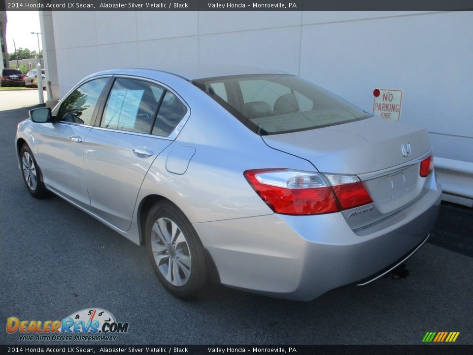 2014 Honda Accord LX Sedan Alabaster Silver Metallic / Black Photo #3