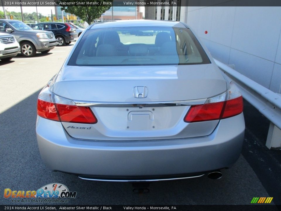 2014 Honda Accord LX Sedan Alabaster Silver Metallic / Black Photo #4