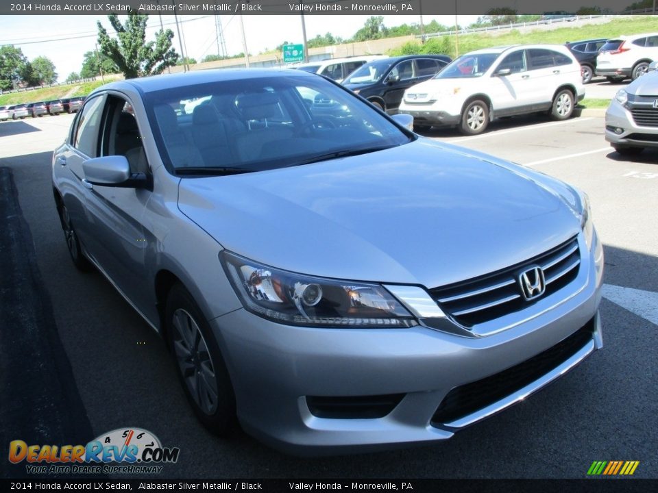2014 Honda Accord LX Sedan Alabaster Silver Metallic / Black Photo #7