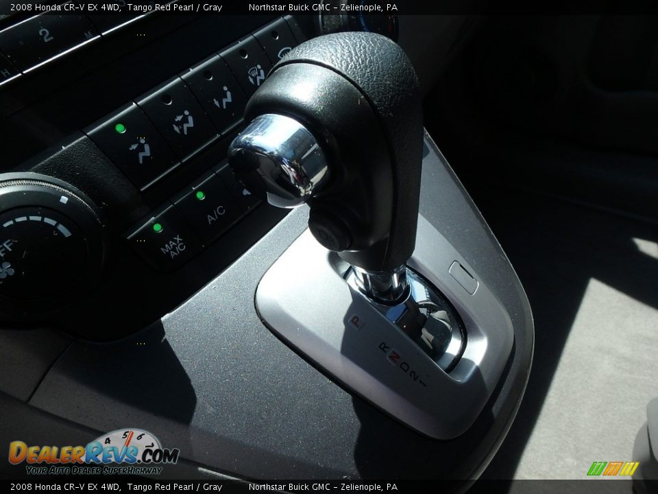 2008 Honda CR-V EX 4WD Tango Red Pearl / Gray Photo #26