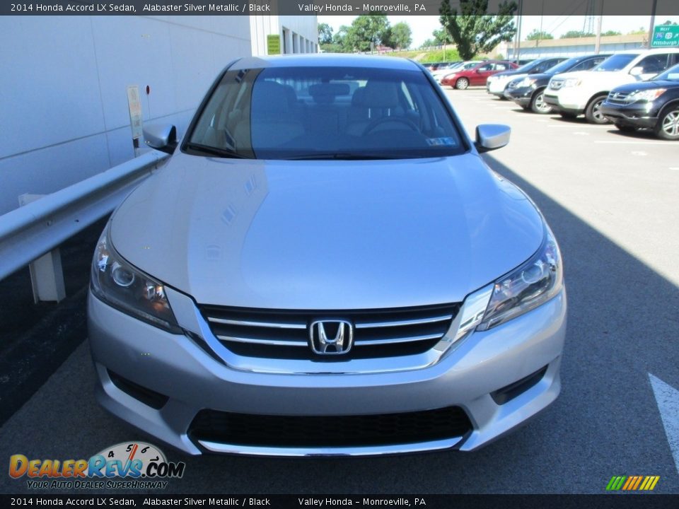 2014 Honda Accord LX Sedan Alabaster Silver Metallic / Black Photo #8