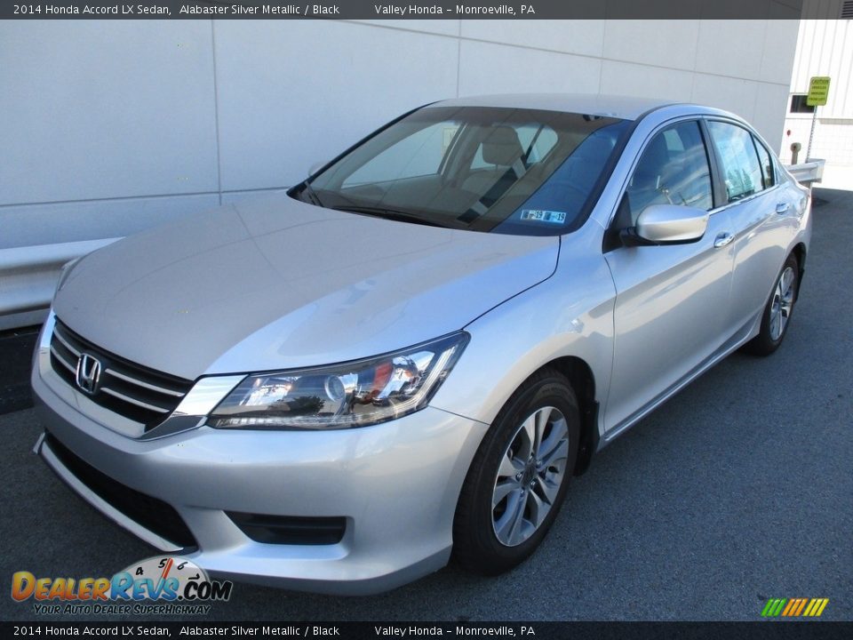 2014 Honda Accord LX Sedan Alabaster Silver Metallic / Black Photo #9