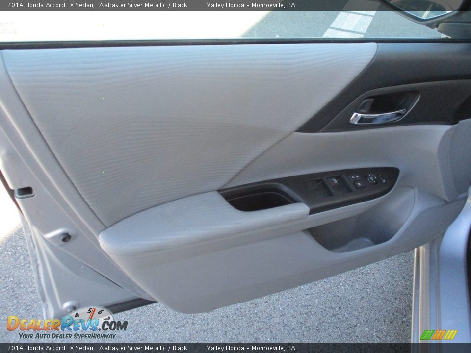 2014 Honda Accord LX Sedan Alabaster Silver Metallic / Black Photo #10