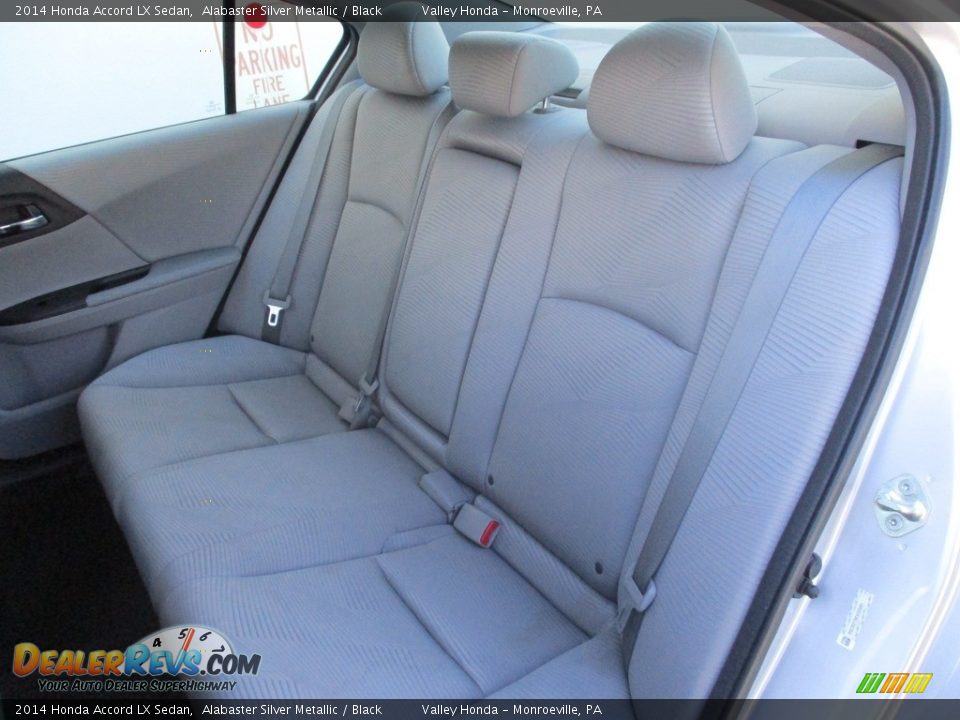 2014 Honda Accord LX Sedan Alabaster Silver Metallic / Black Photo #12